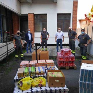 La solidarietà dei Vigili del Fuoco nell’emergenza Covid