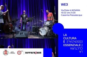 Venerdì 19 per NovaraJazz si esibirà il trio WE3