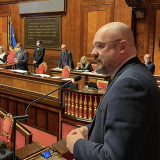 Interrogazione parlamentare del senatore Borghi sul maxicentro logistico a Pernate