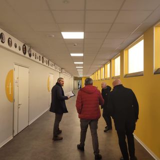 Sopralluogo ad Aosta in vista dell’ampliamento del complesso di via Moro a Borgomanero