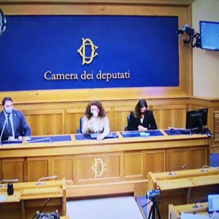 Gli esponenti di FdI Maurizio Marrone, Maria Teresa Bellucci ed Augusta Montaruli