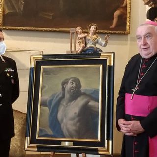 Dipinto del secondo barocco italiano recuperato dopo 31 anni dai carabinieri