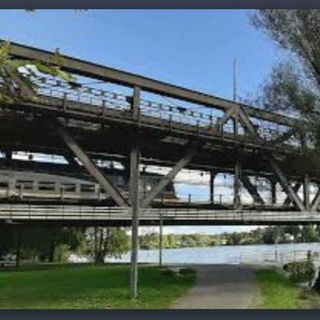 Il Ponte di Ferro sul fiume Ticino