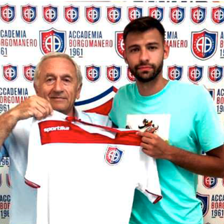 Marko Puskaric nuovo attacante dell' Accademia Borgomanero