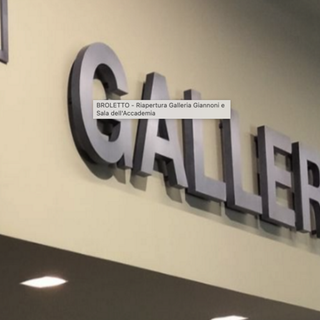 Riapertura della Galleria Giannoni e Sala dell'Accademia a Broletto