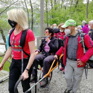 &quot;Un Parco per Tutti&quot; escursione per soci ed amici del Cai diversamente abili