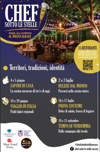 Il 16 e il 17 luglio arriva la prova costume per Chef sotto le stelle Il 16 e il 17 luglio arriva la prova costume per Chef sotto le stelle