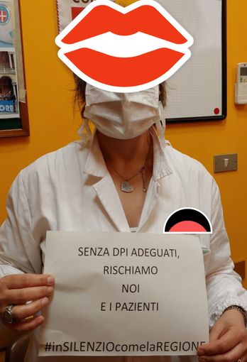 Riuscito il flash mob del personale sanitario degli ospedali piemontesi