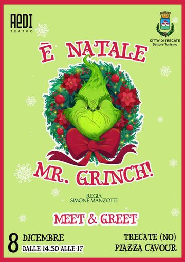 Il Grinch apre le porte di casa: appuntamento a Trecate per un Natale di magia e divertimento Il Grinch apre le porte di casa: appuntamento a Trecate per un Natale di magia e divertimento