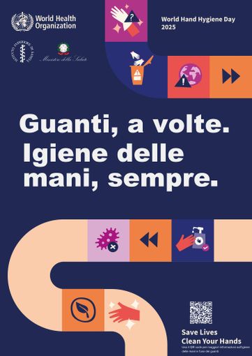 Giornata mondiale per l’igiene: “Guanti, a volte. Pulizia delle mani, sempre”