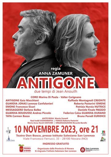 "Antigone", lo spettacolo teatrale contro la violenza sulle donne "Antigone", lo spettacolo teatrale contro la violenza sulle donne