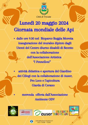 Giornata mondiale delle Api al Bioparco a Trecate