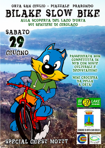 Sabato 29 giugno a Orta San Giulio si terrà la “Bilake Slow Bike” Sabato 29 giugno a Orta San Giulio si terrà la “Bilake Slow Bike”