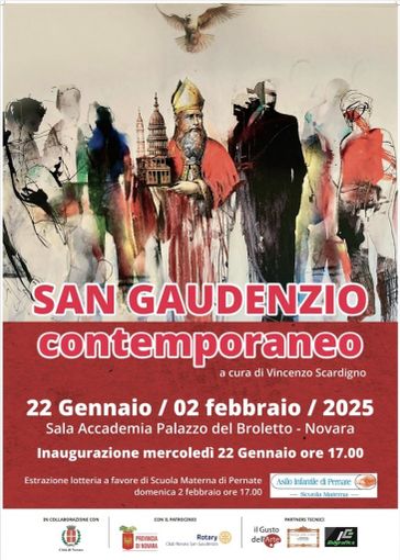 "San Gaudenzio Contemporaneo 2025": la mostra d'arte al Broletto di Novara "San Gaudenzio Contemporaneo 2025": la mostra d'arte al Broletto di Novara