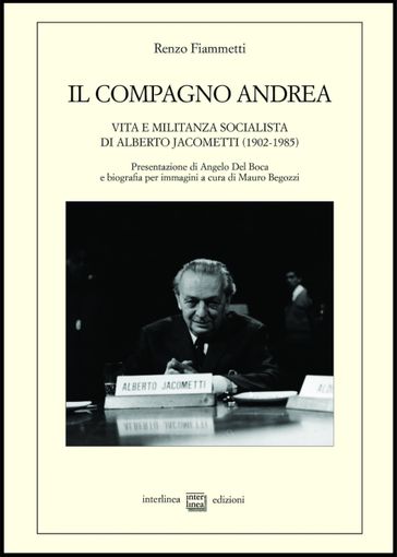 Il 31 maggio a ‘La fabbrica di carta’ verrà presentato ‘Il compagno Andrea’