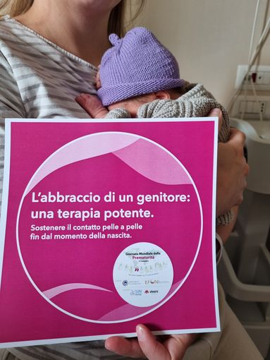 Il reparto neonatale del Santissima Trinità celebra la Giornata Mondiale della Prematurità