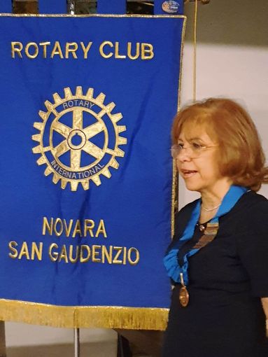 Laura Ubezio alla presidenza del Rotary Club Novara San Gaudenzio