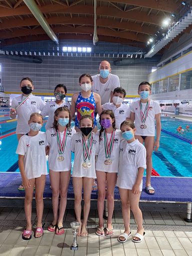 Ai regionali gli esordienti della Libertas Nuoto fanno incetta