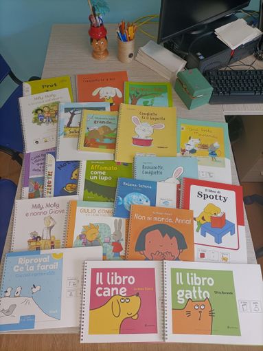 Alla Neuropsichiatria Infantile sono arrivati i libri simboli