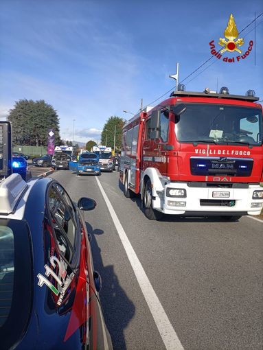 Incidente sull’autostrada A26 in direzione Arona Incidente sull’autostrada A26 in direzione Arona
