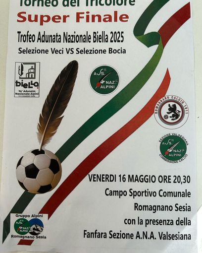 A Romagnano Sesia la Super Finale del Torneo Tricolore