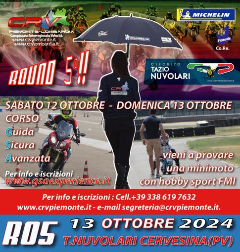 Tornano in pista i piloti del Crv 2024