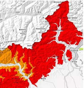 Allerta ai massimi livelli per il pericolo valanghe Allerta ai massimi livelli per il pericolo valanghe
