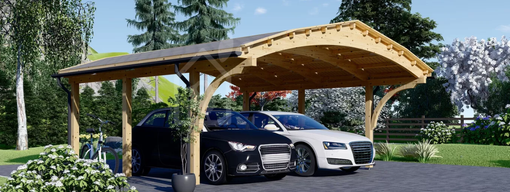 Dimmi che giardino hai e ti dirò che tettoia per auto usare Dimmi che giardino hai e ti dirò che tettoia per auto usare