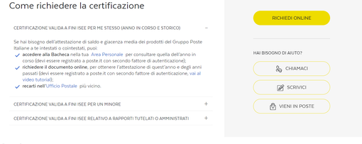 Poste italiane: anche in provincia di Novara online i dati 2021 per richiedere l’Isee Poste italiane: anche in provincia di Novara online i dati 2021 per richiedere l’Isee