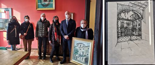 Donate al Comune di Varallo Pombia le opere di Giorgio Bozzini Donate al Comune di Varallo Pombia le opere di Giorgio Bozzini