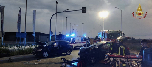 Incidente a Trecate, ferite due ragazze Incidente a Trecate, ferite due ragazze