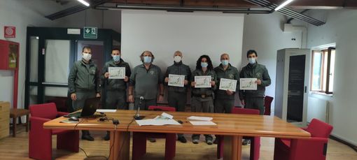 Terminata la formazione dell’unità cinofila della Polizia Provinciale