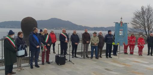 A Meina la cerimonia in occasione del Giorno della Memoria