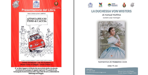 Presentazione di due libri a Oleggio Presentazione di due libri a Oleggio