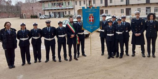 Al castello di Novara il giuramento dei nuovi vigili piemontesi Al castello di Novara il giuramento dei nuovi vigili piemontesi