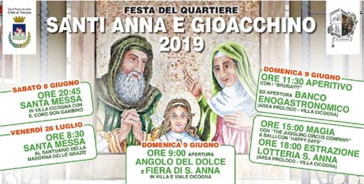 Trecate: Festa del quartiere Santi Anna e Gioacchino, il programma Trecate: Festa del quartiere Santi Anna e Gioacchino, il programma