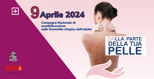 Giornata di sensibilizzazione sulla Dermatite Atopica: visite gratuite presso l'AOU di Novara Giornata di sensibilizzazione sulla Dermatite Atopica: visite gratuite presso l'AOU di Novara