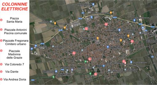 Trecate, attive le colonnine per ricarica di veicoli elettrici o ibridi