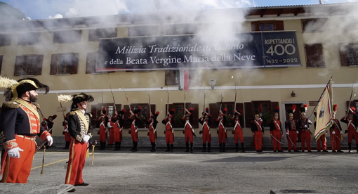 Al via i festeggiamenti per i 400 anni della Milizia Tradizionale di Bannio Al via i festeggiamenti per i 400 anni della Milizia Tradizionale di Bannio