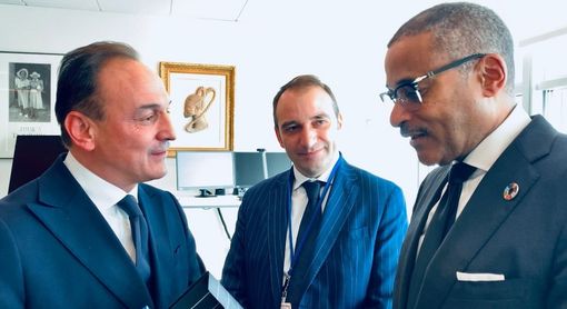 Cirio e Lo Russo in Usa per il passaggio di consegne delle Universiadi in Piemonte nel 2025 Cirio e Lo Russo in Usa per il passaggio di consegne delle Universiadi in Piemonte nel 2025