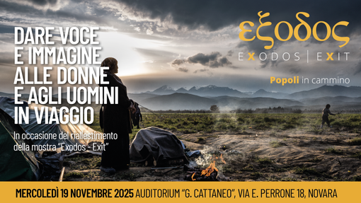“Exodos – Exit”: a Novara la mostra fotografica sui volti e i viaggi dell’umanità in movimento