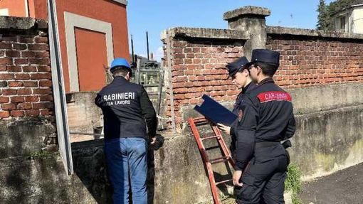 Operai in cunicoli insalubri: chiuso cantiere a Romagnano Sesia Operai in cunicoli insalubri: chiuso cantiere a Romagnano Sesia