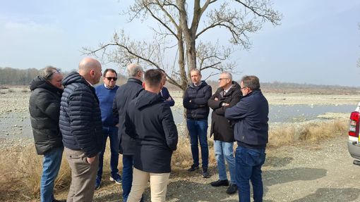 Carpignano Sesia: sopralluogo sull’alveo della Sesia per pulizia e messa in sicurezza