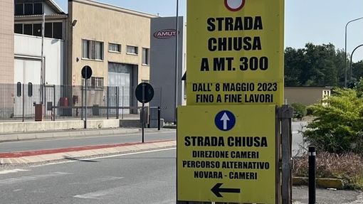 Nuova chiusura stradale a Novara per lavori di ripristino del ponte sul Terdoppio