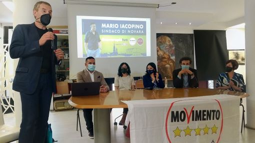 La ministra Dadone ha presenziato alla presentazione del candidato sindaco M5s Mario Iacopino La ministra Dadone ha presenziato alla presentazione del candidato sindaco M5s Mario Iacopino