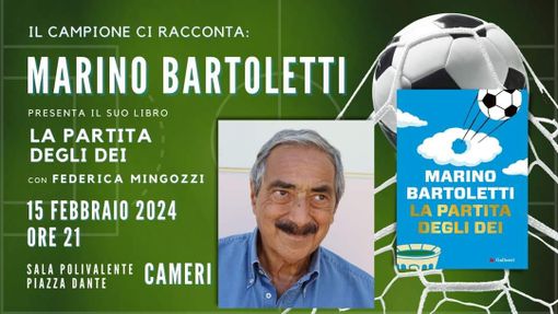 Stasera Marino Bartoletti presenta il suo ultimo libro a Cameri