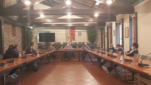 A Oleggio Binatti ha incontrato i sindaci della zona Ovest Ticino 2