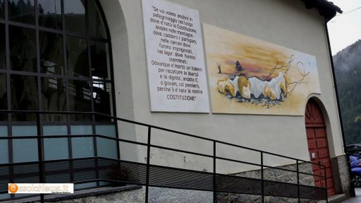 Il museo ricavato nella vecchia stazione della funivia a Goglio