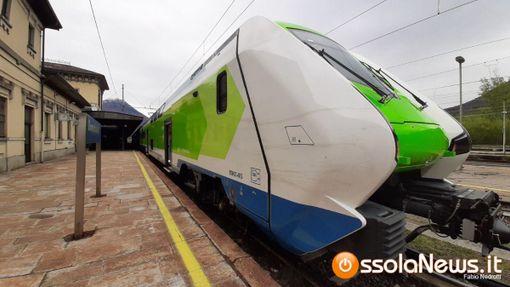 Primo viaggio sulla Milano - Domodossola per il 'Caravaggio' di Trenord FOTO E VIDEO Primo viaggio sulla Milano - Domodossola per il 'Caravaggio' di Trenord FOTO E VIDEO