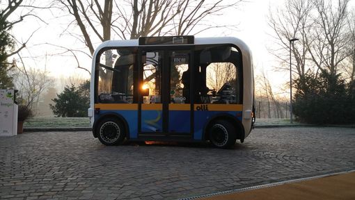 Notizie dal Piemonte. Ecco Olli, con il nuovo shuttle a Torino al via la sperimentazione del bus a guida autonoma [FOTO e VIDEO]